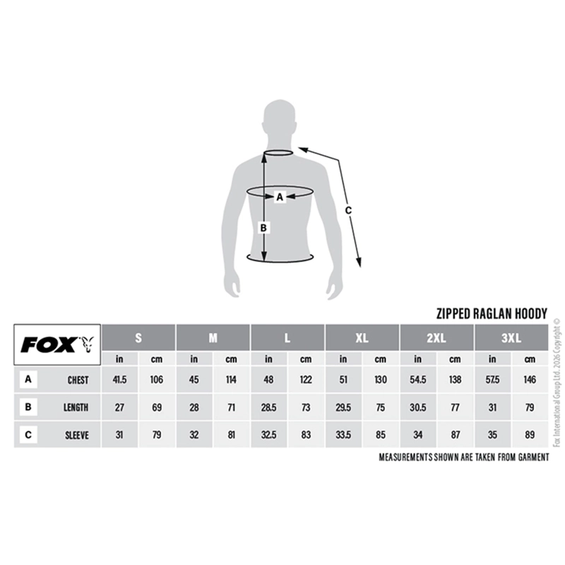 Fox Collection Zipped Hoody Green